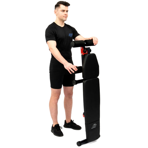 Home 2-i-1 platt och magträningsbänk MH-L104 2.0