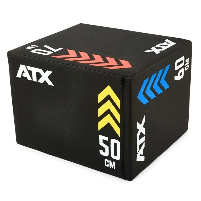ATX Soft Plyo-Box 50/60/70 cm – vadderad hoppbox