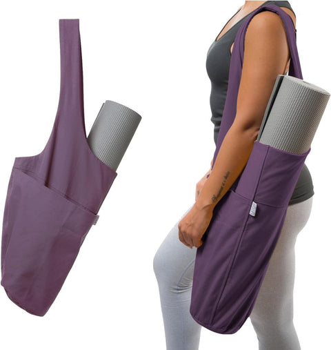 Yogamattväska med förvaringsfack