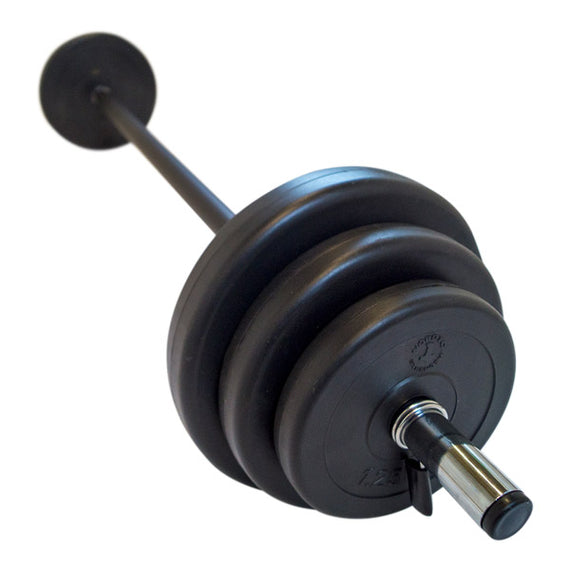 Skivstångsset 20 kg (140 cm) – 30 mm | Komplett set för hemmaträning