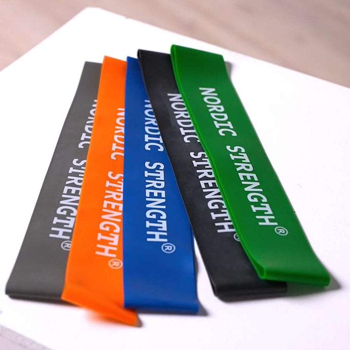 Träningselastik från Nordic Strength (5-PACK)