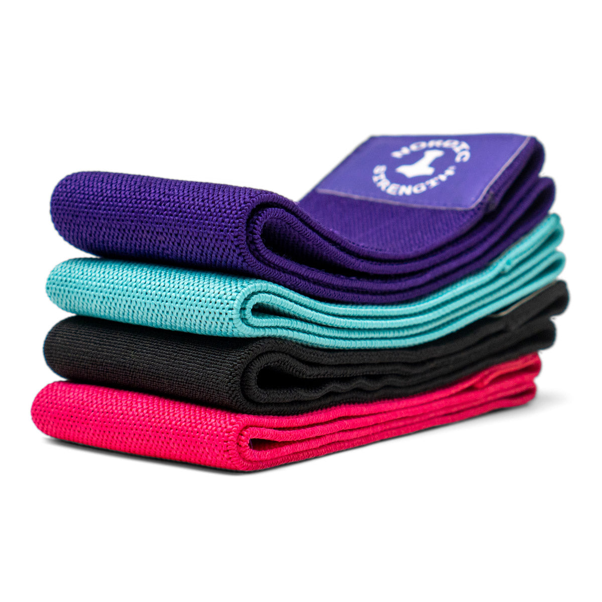 Booty Band 4-pack - Träningsband i bomull/elastan