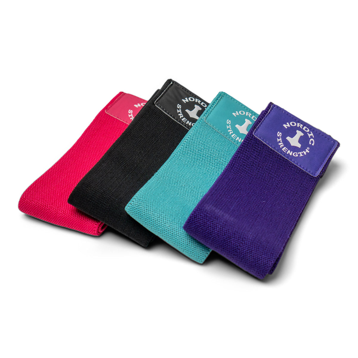 Booty Band 4-pack - Träningsband i bomull/elastan