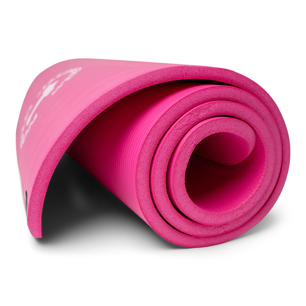 Träningsmatta pink och tjock - Nordic Strength
