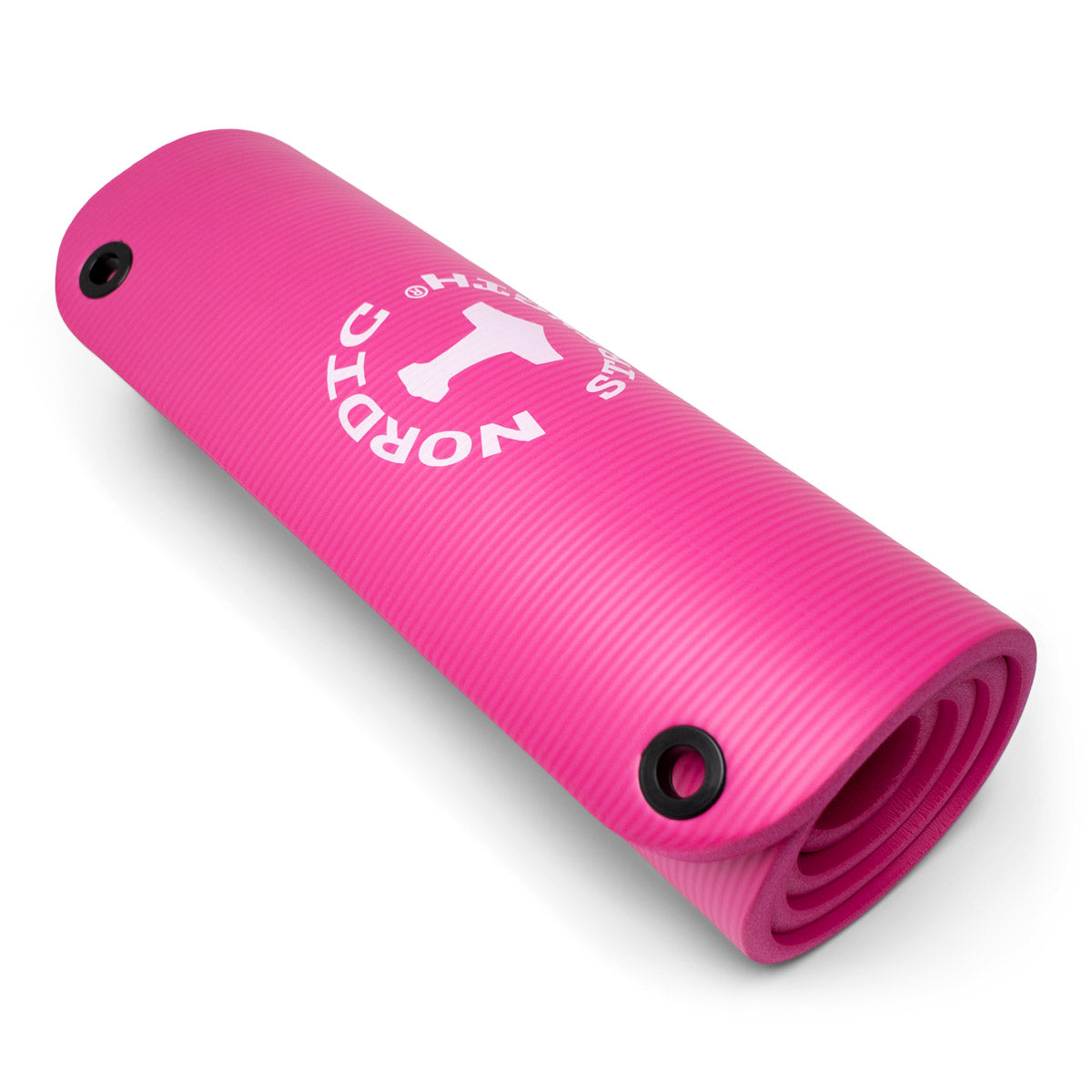 Träningsmatta pink och tjock - Nordic Strength