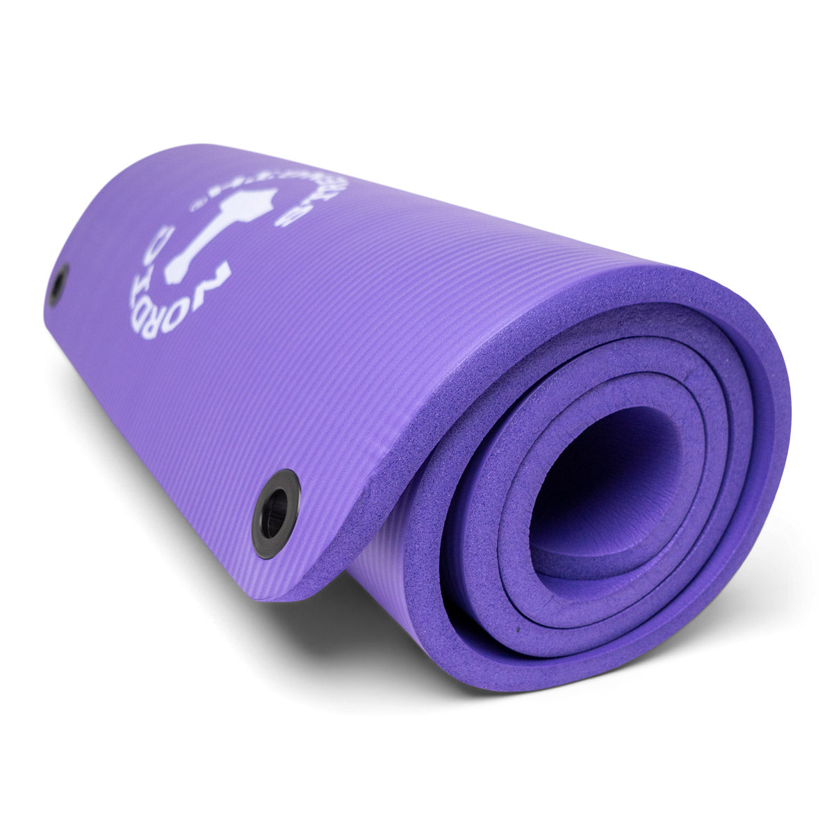 Träningsmatta lila och tjock - Nordic Strength