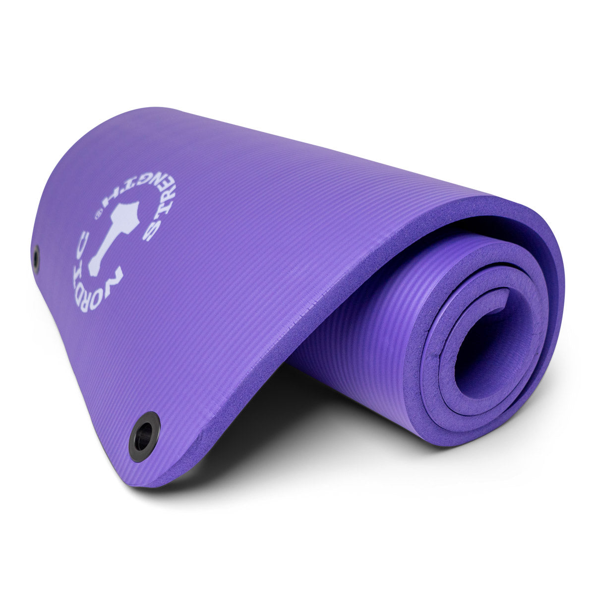 Träningsmatta lila och tjock - Nordic Strength
