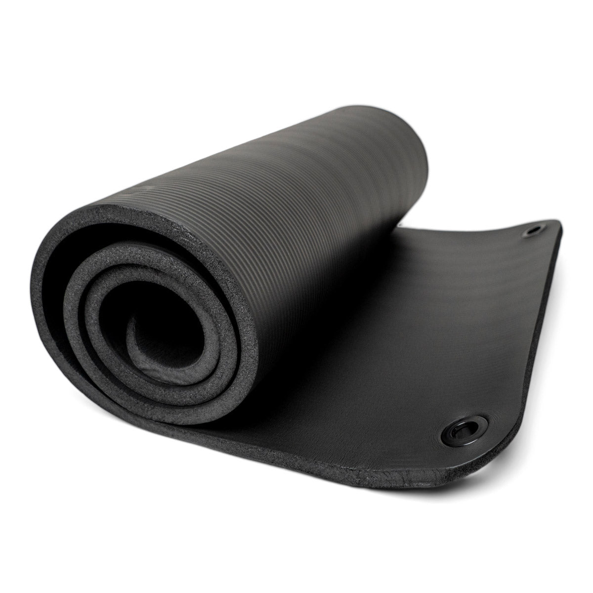 Träningsmatta svart och tjock - Nordic Strength