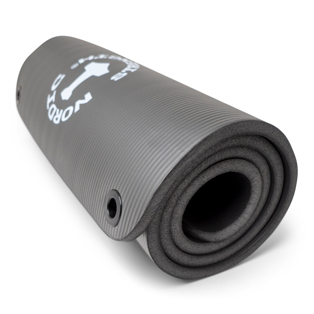 Träningsmatta grå och tjock - Nordic Strength