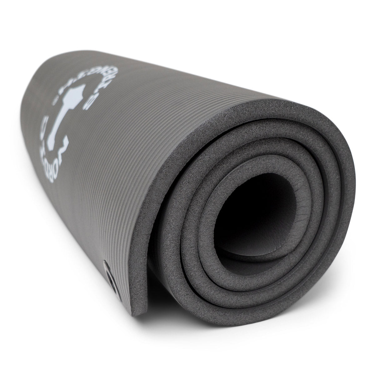 Träningsmatta grå och tjock - Nordic Strength