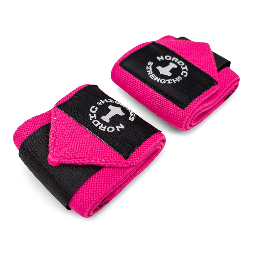 Handledsstöd set Pink - Nordic Strength