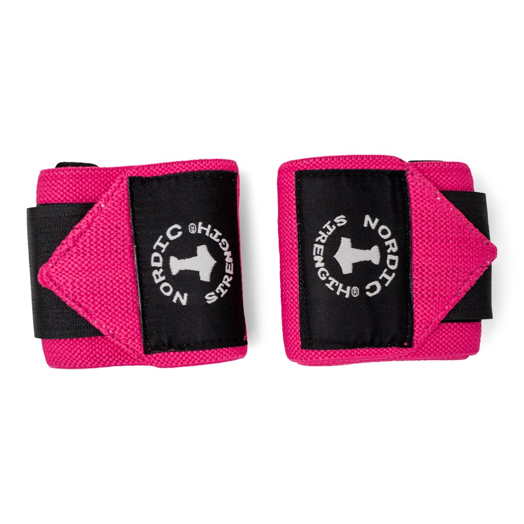 Handledsstöd set Pink - Nordic Strength