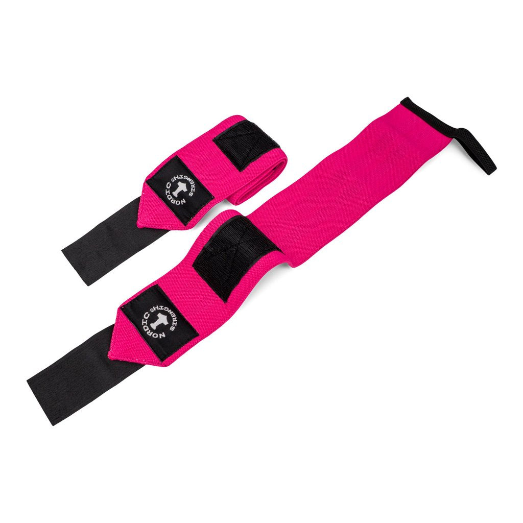 Handledsstöd set Pink - Nordic Strength