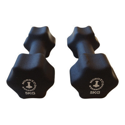 Hantel 5 kg black edition aerobic - Nordic Strength