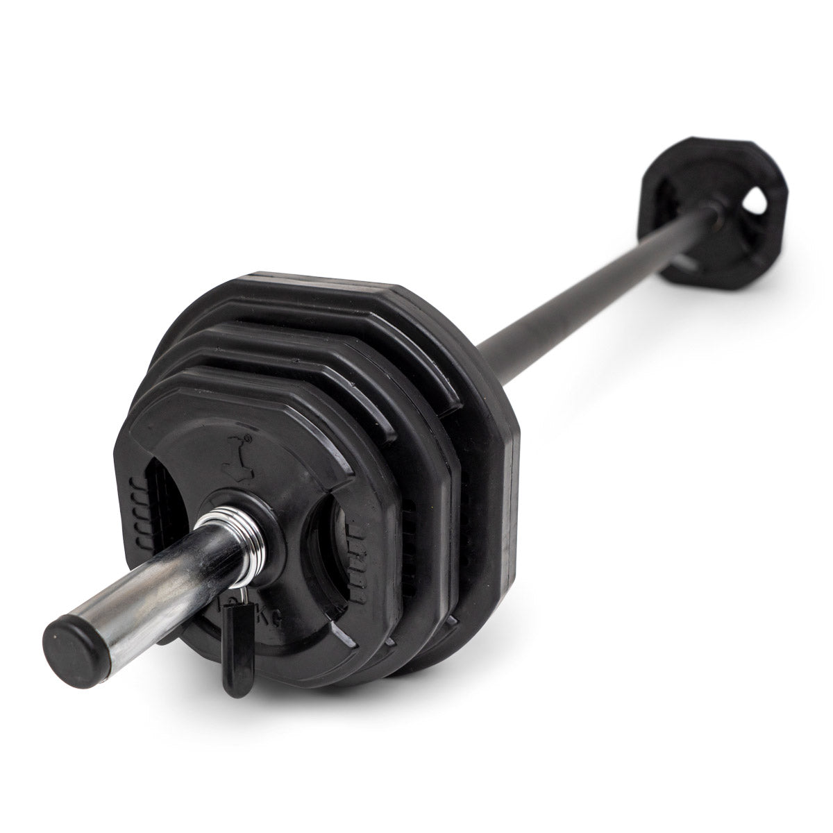 Aerobic viktstångsset (svart) 20 kg från Nordic Strength