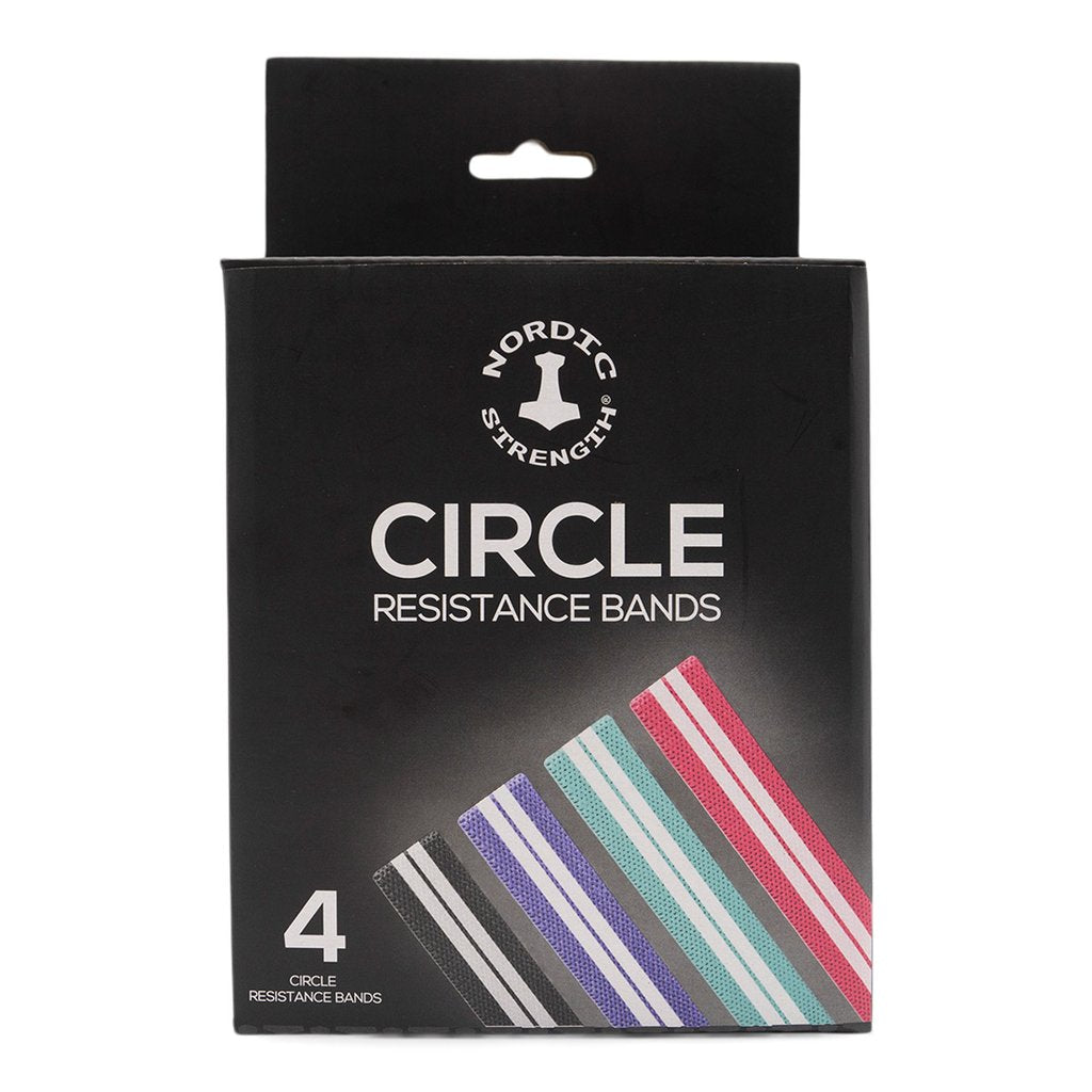 Strength Band 4-pack i Bomull /Elastan