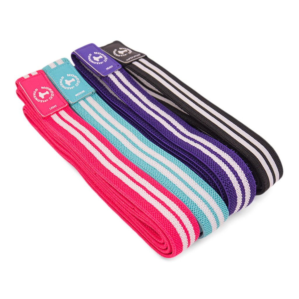 Strength Band 4-pack i Bomull /Elastan