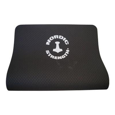 Yogamatta TPE - 4 mm - Svart