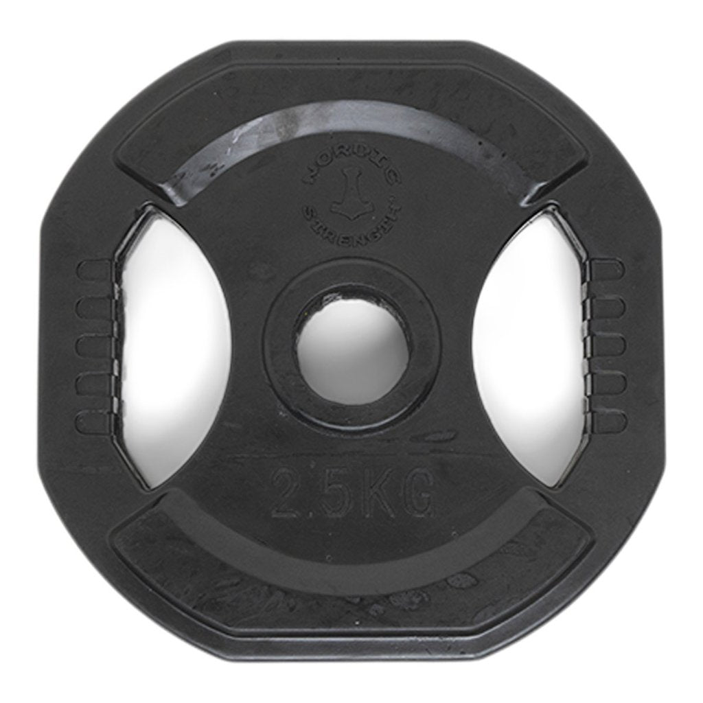 Pumpset BLACK skivset 2 x 2,5 kg - Nordic Strength