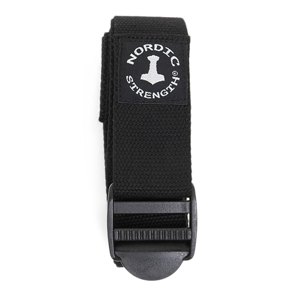 Yogabälte - Svart (Nordic Strength)