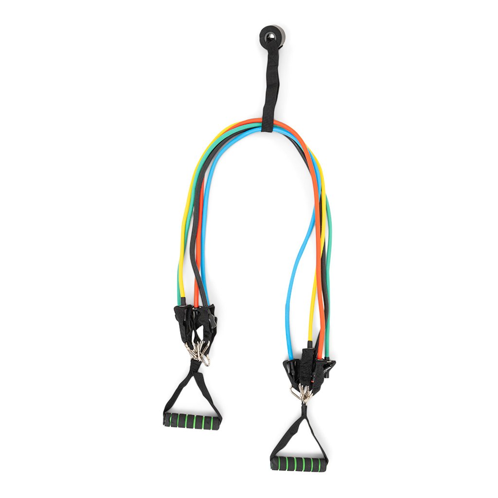 Träningsband med handtag - Komplett hemmaträning set PRO