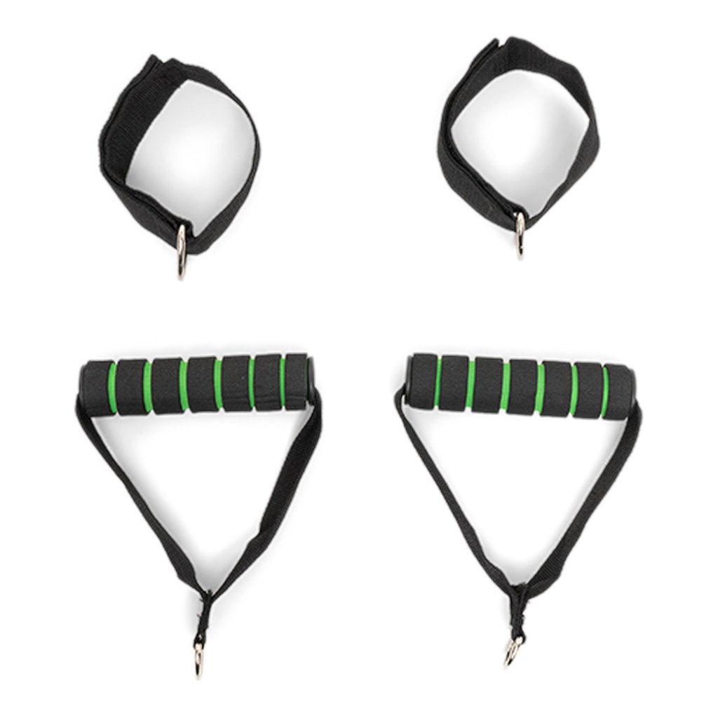 Träningsband med handtag - Komplett hemmaträning set PRO