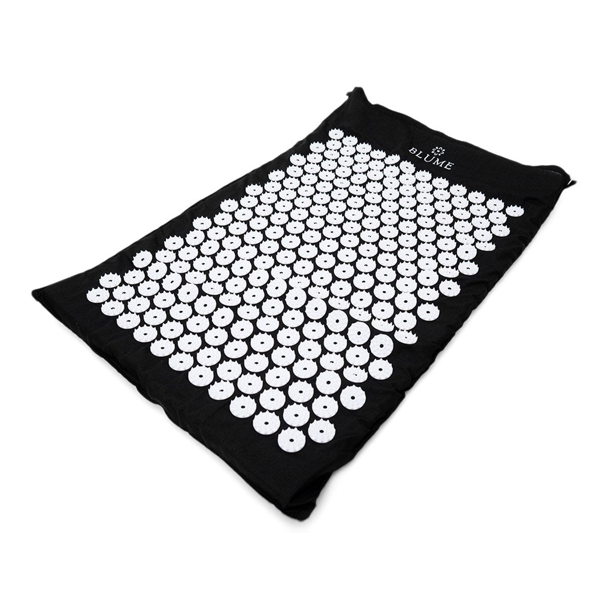 Akupressurmattor inklusive kudde - Svart (sömmatta) - Nordic Strength