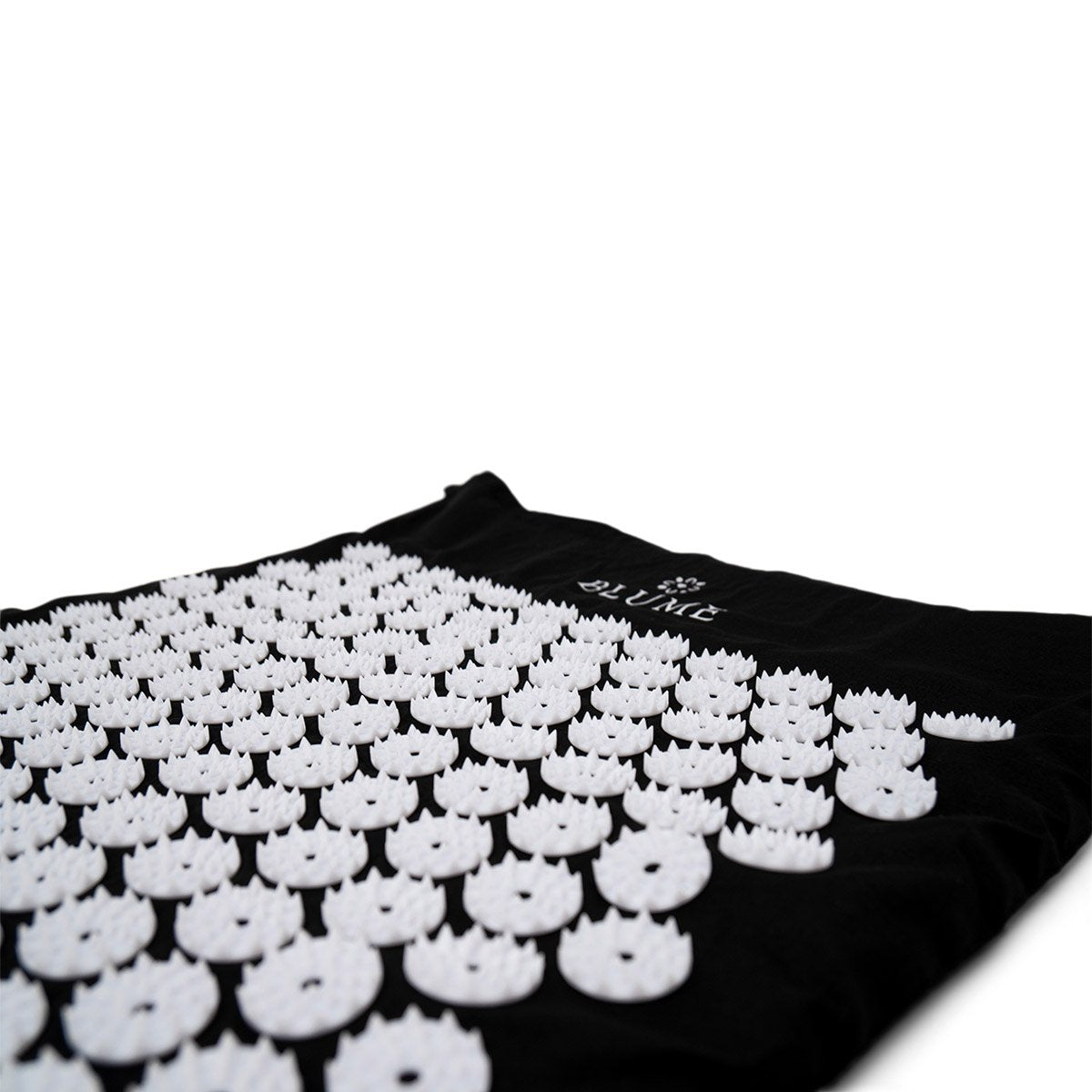 Akupressurmattor inklusive kudde - Svart (sömmatta) - Nordic Strength