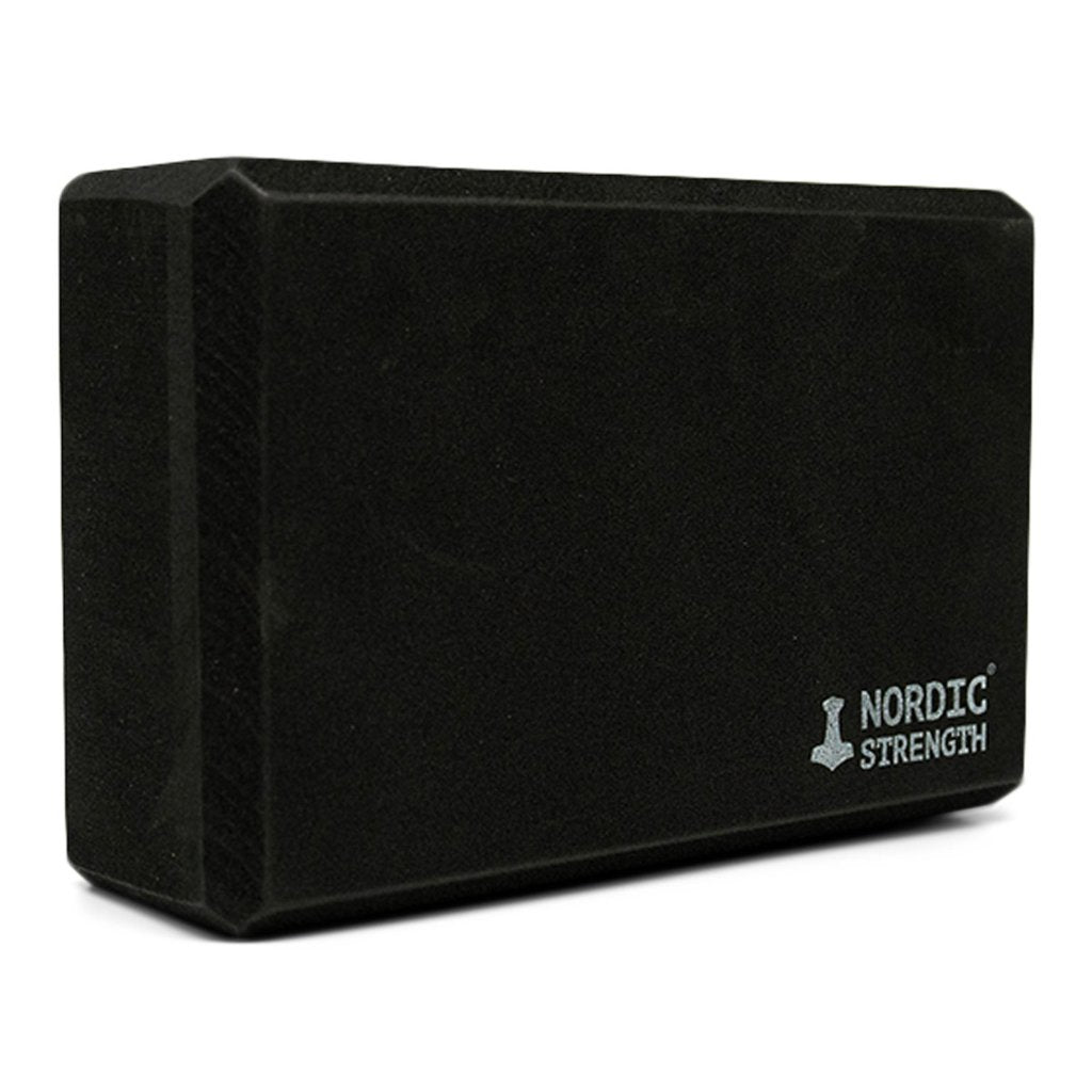 Yogablock svart - Nordic Strength