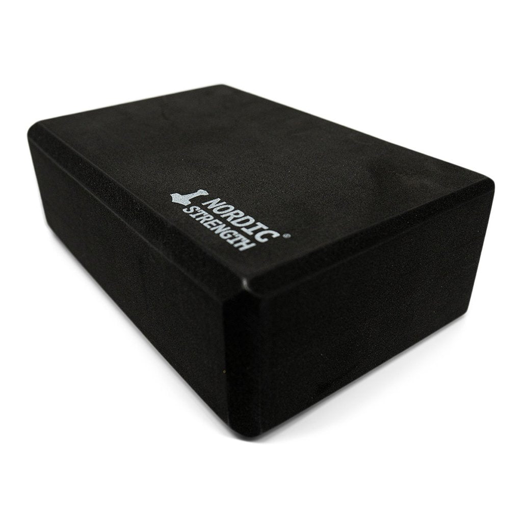 Yogablock svart - Nordic Strength