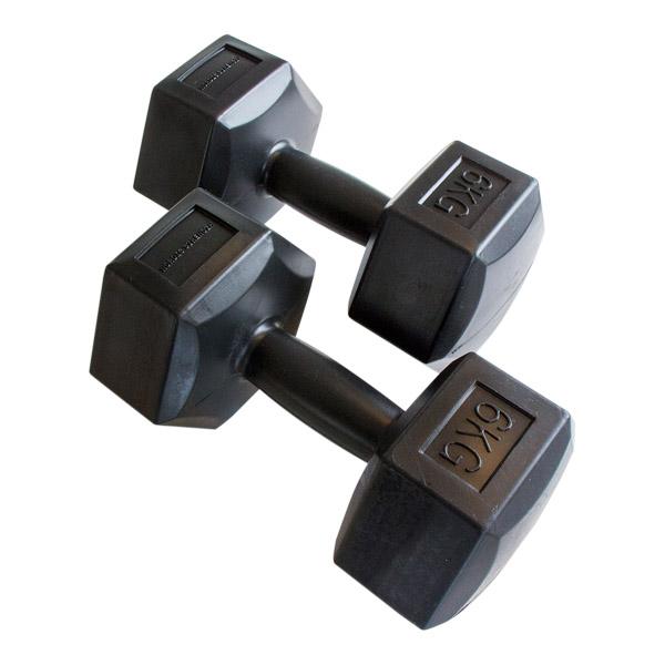 Hantel i plast - 6 kg Nordic Strength