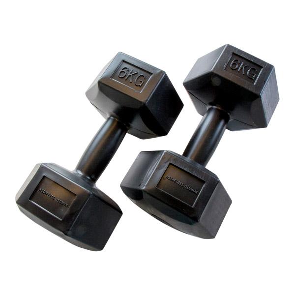 Hantel i plast - 6 kg Nordic Strength