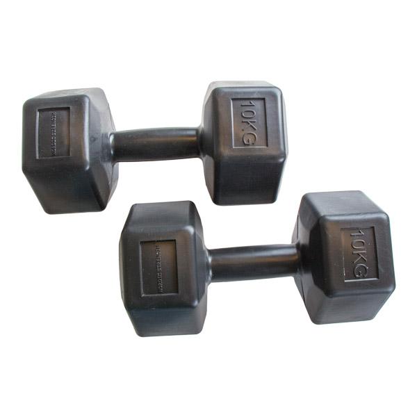 Hantel i plast 10kg - Nordic Strength