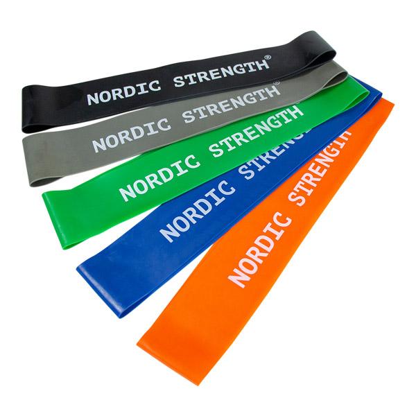 Träningselastik från Nordic Strength (5-PACK)
