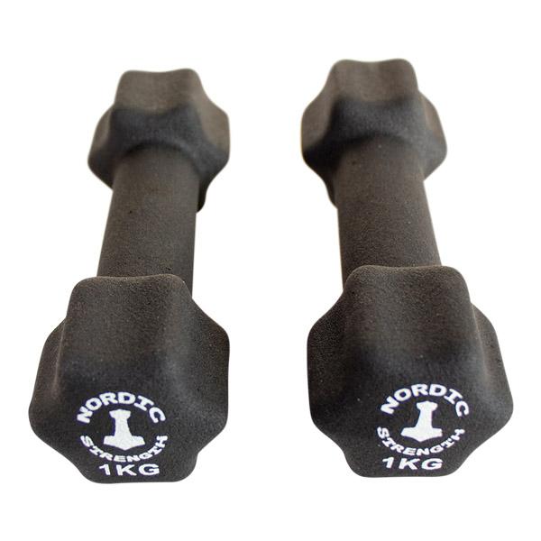Hantel 1 kg black edition aerobic - Nordic Strength
