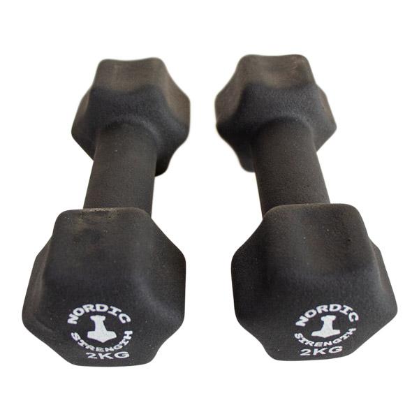 Hantel 2 kg black edition aerobic - Nordic Strength