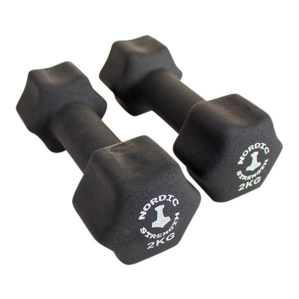 Hantel 2 kg black edition aerobic - Nordic Strength