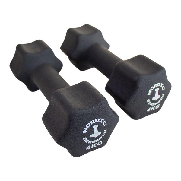 Hantel 4 kg black edition aerobic - Nordic Strength
