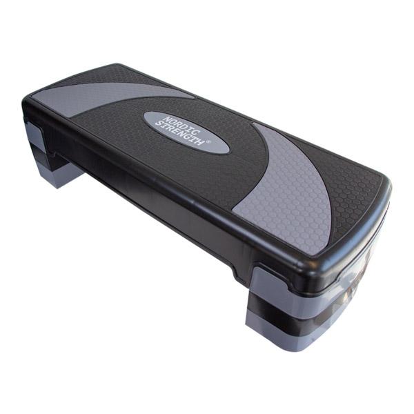 Billig justerbar stepbänk Medium (78x28x10 cm)