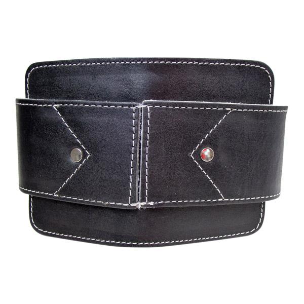 Dipsbälte med ryggstöd (Svart)