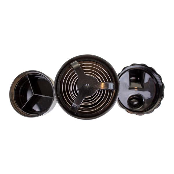 NS Shaker PRO - med extra portionsfack till protein och piller