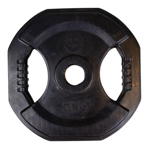 Pumpset BLACK skivset 2 x 5 kg - Nordic Strength