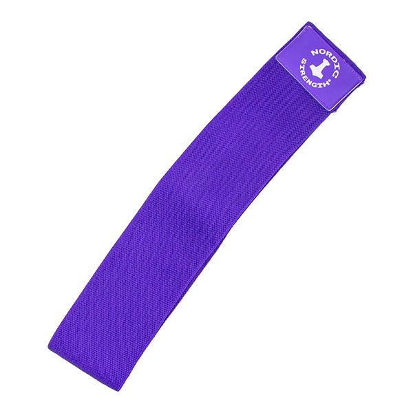 Booty Band - Hip circle i bomull/elastan - Lila & Hård