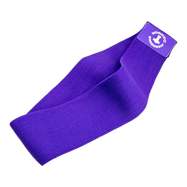 Booty Band - Hip circle i bomull/elastan - Lila & Hård