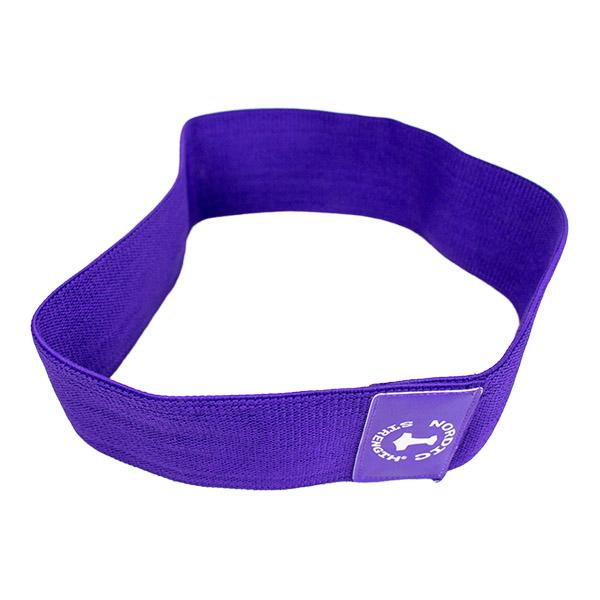 Booty Band - Hip circle i bomull/elastan - Lila & Hård