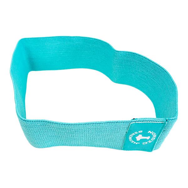 Booty Band - Hip circle i bomull/elastan - Turkos & Mellan