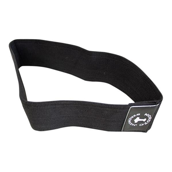 Booty Band - Hip circle i bomull/elastan - Svart & Extra Hård