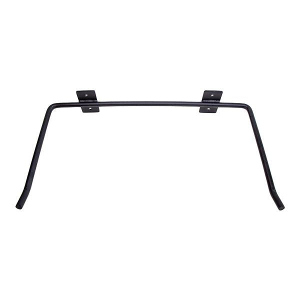 Väggfäste till träningsmattor - svart/krom