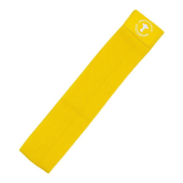 Booty Band - Hip circle i bomull/elastan - Gul & Extra Lätt