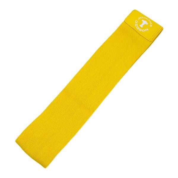 Booty Band - Hip circle i bomull/elastan - Gul & Extra Lätt